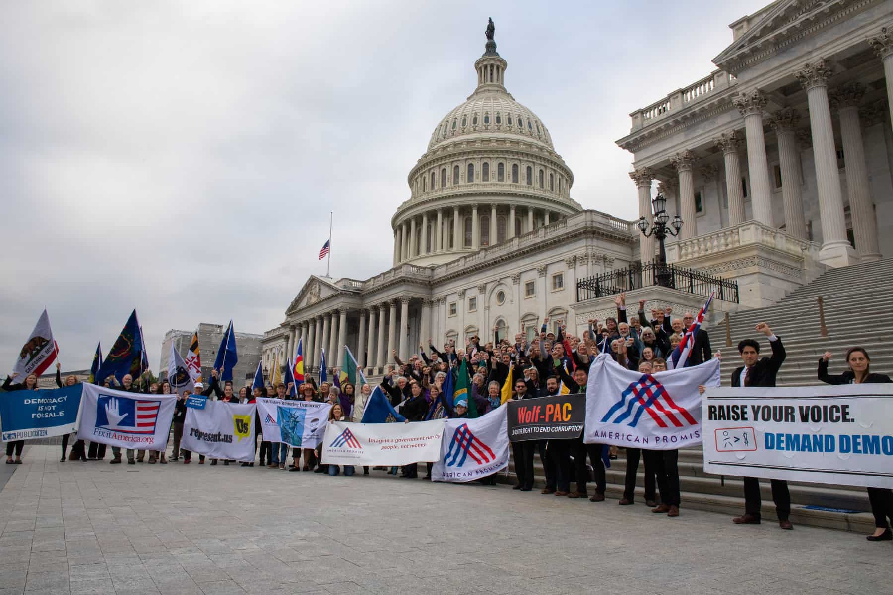 American Promise Members Rally at the Capitol