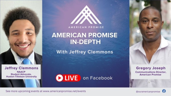 A conversation with American Promise Communications Director Gregory Joseph and Jeffrey Clemmons.