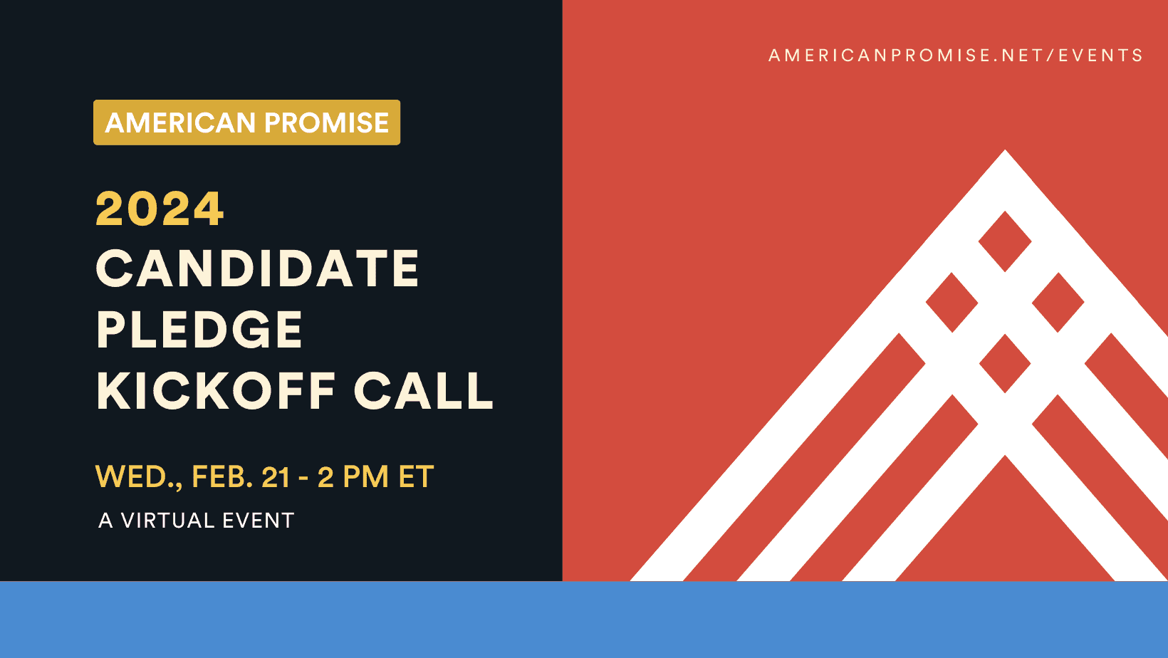 American Promise 2024 Kickoff Event American Promise   Event Graphics 2024 